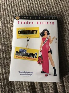 Miss Congeniality/Miss Congeniality 2 (DVD, 2-Disc Set) BRAND NEW WARNER BROS - Picture 1 of 4