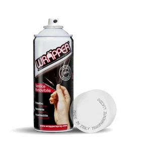 Wrapper Spray Vernice Removibile per Wrapping Trasparente Lucido - Foto 1 di 7