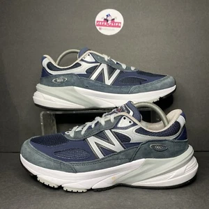 New Balance 990 V6 Blue Athletic Running Shoes Sneakers W990NV6 Women - Sz 10 B - Picture 1 of 10