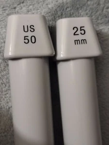 Agujas de tejer de plástico duro US50/25MM XL - Imagen 1 de 4