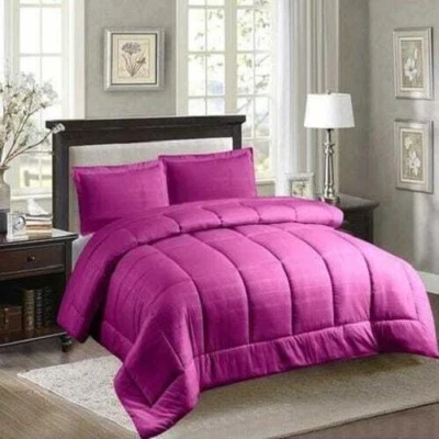 Новый 3 шт. тисненое одеяло кровать простыня юбка комплект с наволочка наволочка чехол все размеры - Изображение 1 из 2