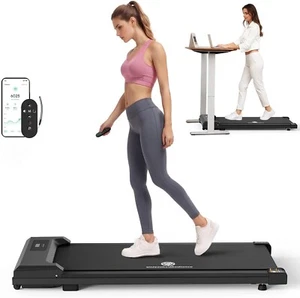 Walking Pad under Desk Treadmill, 2.5HP Quiet Brushless Small Treadmill for Home - Picture 1 of 7