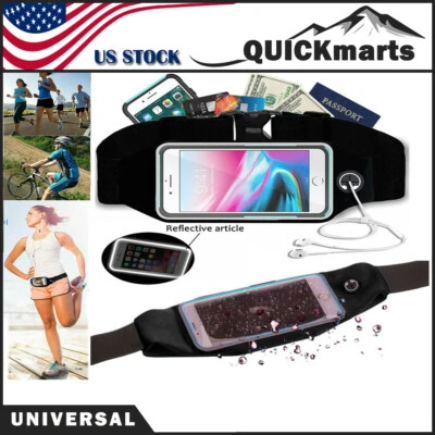 Sport Armband Gym Running Jogging Case Holder Waist Belt Bum Pouch fr Cell Phone - Image 1 of 4
