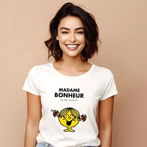 Madame Bavarde White Women's T-Shirt - Picture 1 of 3