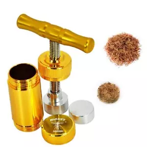 Neu T Griff Kräuter Pollen Kompressor Drücker Schwerlast Kräuter Zerkleinerer - Bild 1 von 26