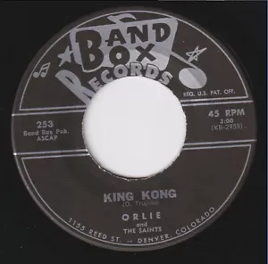 ORLIE And The Saints * King Kong * Texas * 1961 SURF MAD MIKE TITTYSHAKER * - Bild 1 von 2