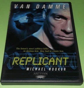 REPLICANT DVD - 2001 Action Sci-Fi CLONED KILLER Van Damme Michael Rooker OOP - Foto 1 di 1