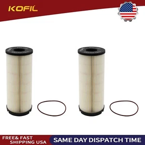 2x K37-1022 Fuel Filter 30 Mricon for PACCAR 2016+ MX11, MX13 Engines - Picture 1 of 7