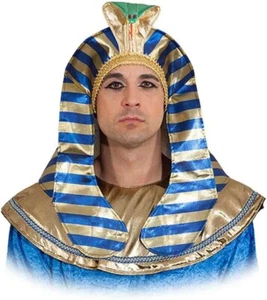 Pharao Kopfbedeckung Ägypter Ägypten Erwachsene Karneval Fasching Party Cosplay - Picture 1 of 2