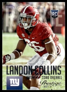 2015 Panini Prestige Landon Collins Rookie New York Giants #260 - Picture 1 of 2