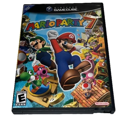 Mario Party 7  - Nintendo GameCube |  COMPLETE W/ Manual | Resurfaced - Image 1 of 4