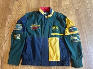 Chaqueta de carreras vintage a presión PPG talla grande - Imagen 1 de 14