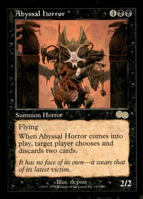 Urza's Saga #115 Abyssal Horror - Image 1 of 2