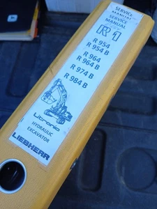 LIEBHERR R1 954B, 964B, 974B, 984B EXCAVADORA HIDRÁULICA Manual de servicio - Imagen 1 de 8