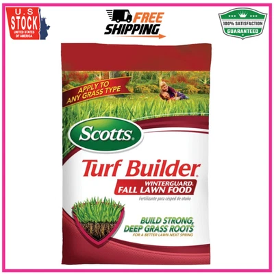 Fertilizante para césped Scotts Turf Builder Winterguard para todo tipo de césped, 4.000 Foto 1 de 4