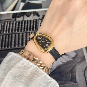 2025 New Snake Shaped Women's Watch Genuine Leather Strap Vintage Watch - Picture 1 of 16