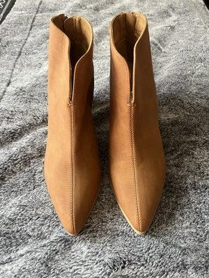 Qupid Chic Brown Ankle Booties - Image 1 of 4