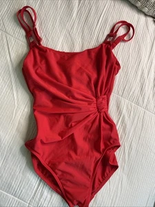 Tuta Miracolosa | Rosso Sexy | Gioiellato | Cinch Laterale | Taglia 6 - Foto 1 di 14