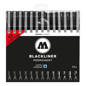 Molotow Blackliner - Complete Set (13 Markers) - Picture 1 of 7