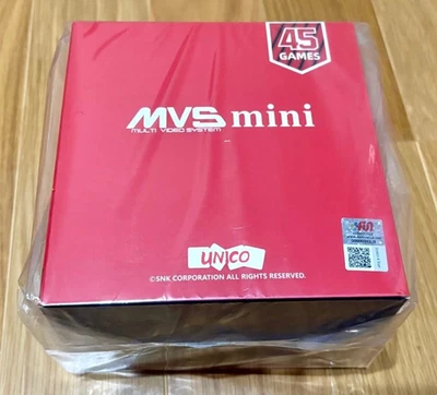 Unopened UNICO MVS Mini SNK Arcade 45 Classic Games Console Multi Video System - Image 1 of 4