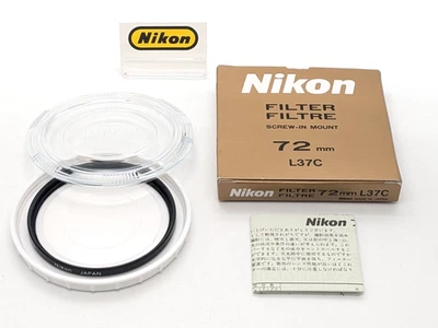 [Open Box Unused] Nikon 72mm L37C Screw-In Mount Filter rom Japan #786-31766 - Image 1 of 4