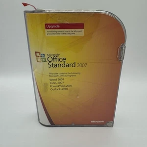 NEW SEALED Microsoft Office Standard 2007 Full Version with UPGRADE - Picture 1 of 5