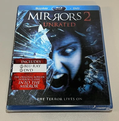 Mirrors 2 (Blu-ray + DVD, 2-Disc Set) w/ Lenticular Cover - New Sealed - Image 1 of 4