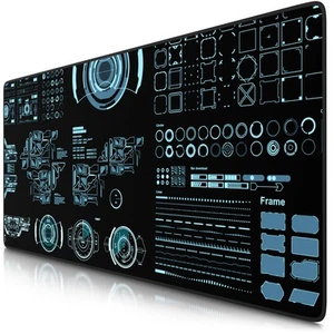 TITANWOLF Tappetino per Mouse XXL 900 x 400 Office Mousepad Controllo preciso - Photo 1/24