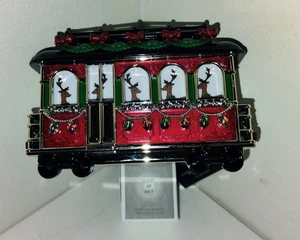 BBW Christmas 2025 Reindeer Train/Trolley Light Up Wallflower Plug Projector - Picture 1 of 3