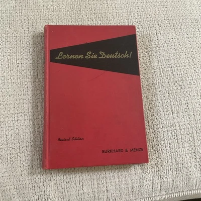 Lernen Sie Deutsch By Oscar Burkhard - VG - Image 1 of 3