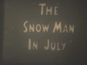 “Snowman In July” (1944) 8mm Film, Animated, Hans Fischerkoesen, Summer, Melts - Picture 1 of 24