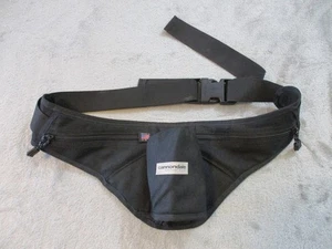 Cannondale Belt Fanny Pack Black Padded Cycling Water Bottle Pockets Waist Road - Picture 1 of 11