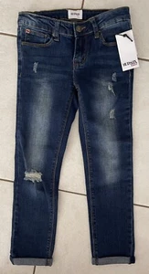 NWT Hudson Girls Denim Jean Capri Skinny Roll Crop size 12 NORDSTROMS - Picture 1 of 4