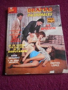 80s DRAMAS photonovel magazine SEXY WOMEN CATFIGHT fight CRIME MURDER vintage - Picture 1 of 5