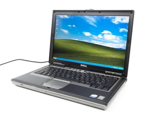 Vintage Business Laptop Dell Latitude D620 Intel C2Duo 1.66GHz 2GB 60GB Win XP - Picture 1 of 10