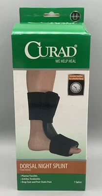 Zapato Curad Dorsal Night Splint para hombre talla 5-13 para mujer talla 6-14 ORT28410D Foto 1 de 2