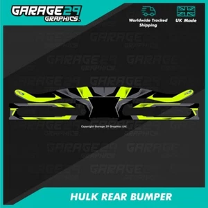 KG HULK STOßSTANGE AUFKLEBER SET HINTEN - BANSHEE - FARBE 2 - Bild 1 von 3