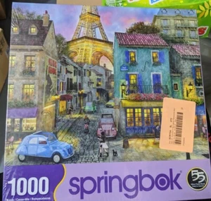 Springbok Eiffel Magic Puzzle 1000pc - Picture 1 of 2