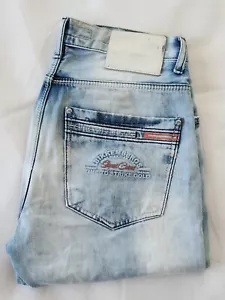 Vintage Dirk Bikkembergs Denim Shorts Men's Size 33 KM:770 AD:392 Very Good Cond - Picture 1 of 13