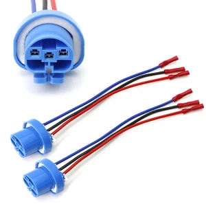 9004 9007 HB5 3 hilos adaptador de enchufe de faros coletas con conectores de cuaderno indoloros - Imagen 1 de 7