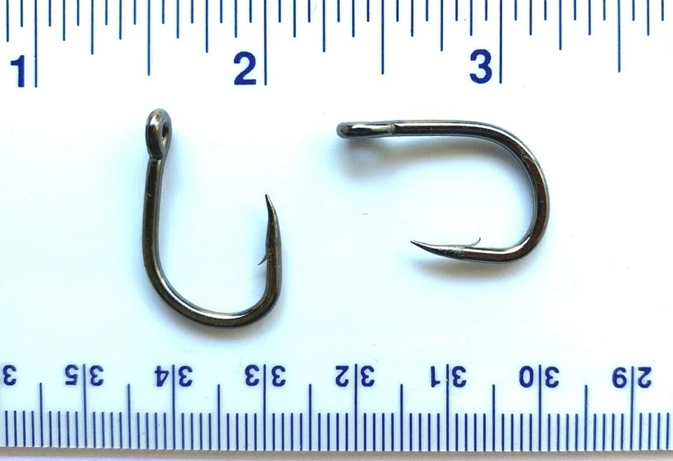 1000 GT 4X Fuerza L319 Negro Níquel Cebo Vivo Ganchos para Peces Talla 1/0 - 1000 Anzuelos Foto 1 de 1