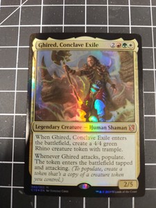 MTG Ghired, Conclave Exile Commander 2019 042/302 Foil Mythic