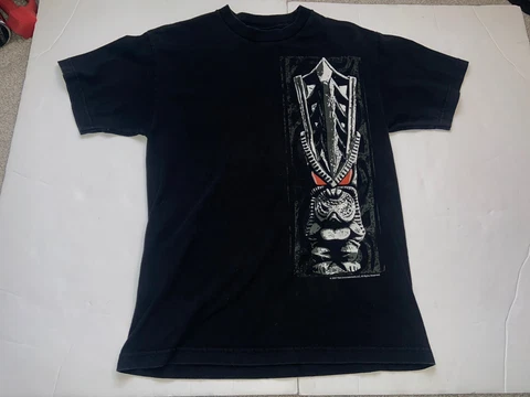 TNA Samoa Joe Knows Pain 2007 Tribal T Shirt 2000s Wrestler Black Medium Rare Cover