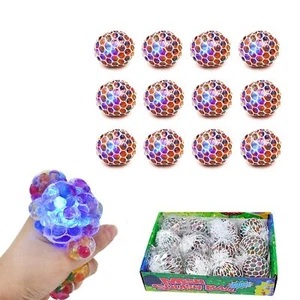 Anti-Stress Balls Squishy Squeeze Mesh Ball Home and Office Stress Reliver - Picture 1 of 8
