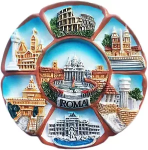 Italien Roma Rom Insel Souvenir 3D Kühlschrankmagnet Italien Magnet Tourismus - Bild 1 von 1