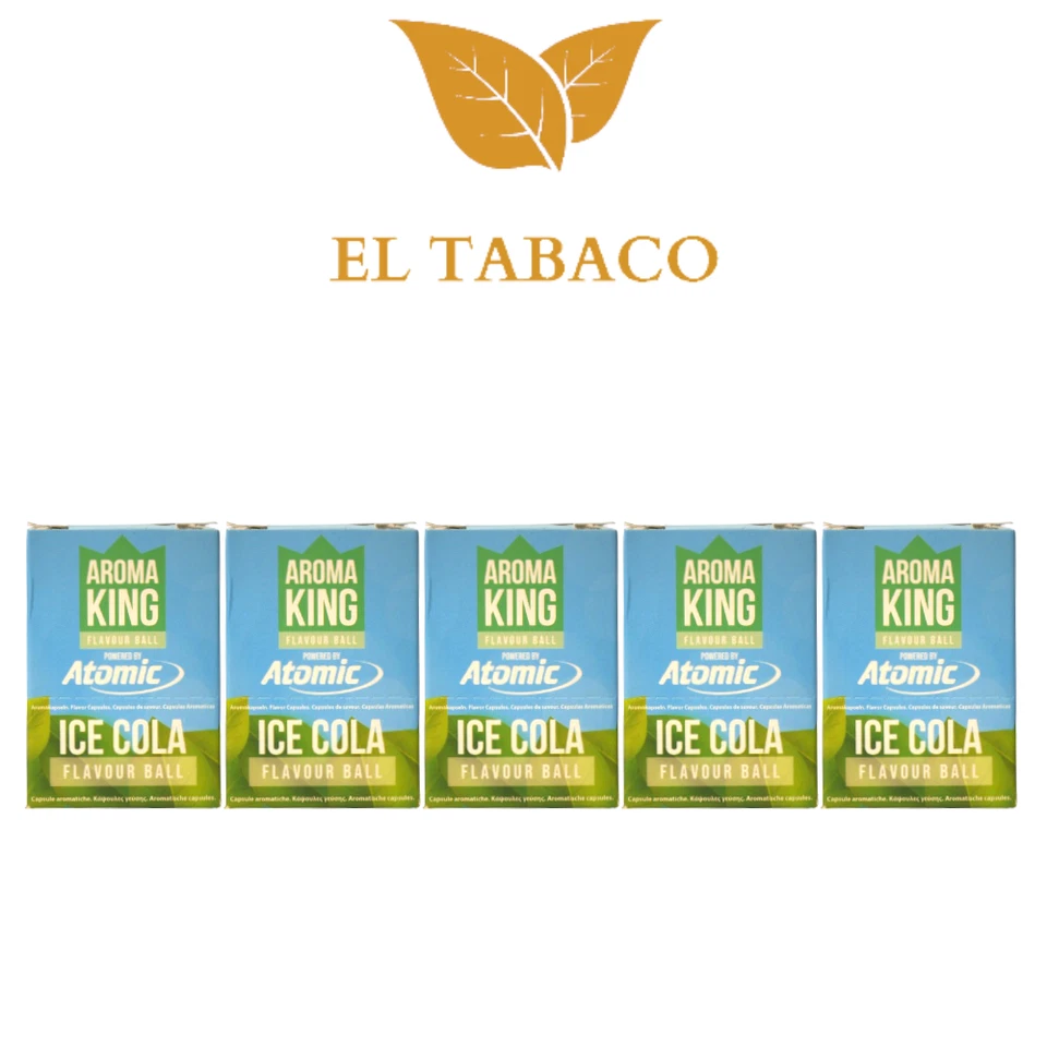 Atomic Aroma King Zigarettenfilter 500 Aromakapseln Ice Cola wie Hoffmann Hippz - Bild 1 von 1
