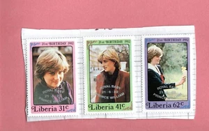 Estampillas de Liberia Scott #962 a 964, como nuevas nunca montadas - Imagen 1 de 1
