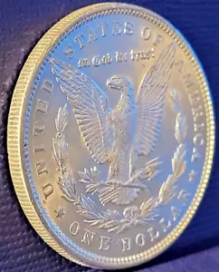 1891-P Morgan Silver Dollar Coin 1$ Uncirculated, Very Frosty, 2 scans - Picture 1 of 22