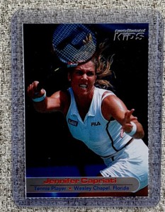 JENNIFER CAPRIATI RARE SI FOR KIDS 2001 #46 sharp corners TENNIS WTA GREAT NM+