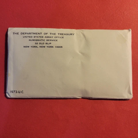 1972 Uncirculated Mint set Cover